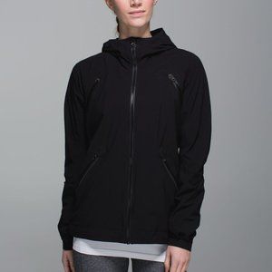 Lululemon Rise & Shine Rain Jacket Black 6